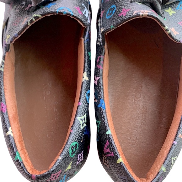 ‼️🌈 Luxury LV Style Monogram Multicolor Loafer 🔥‼️ - Picture 7 of 11
